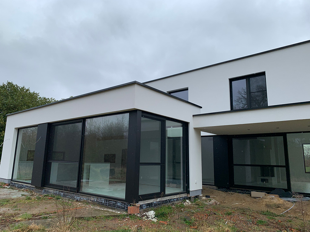 gevelbepleistering zonder isolatie